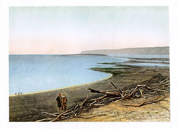 The Dead Sea, c1870. Artist: W Dickens
