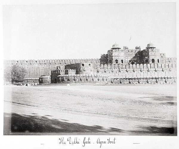 The Delhi Gate-Agra Fort, Late 1860s. Creator: Samuel Bourne