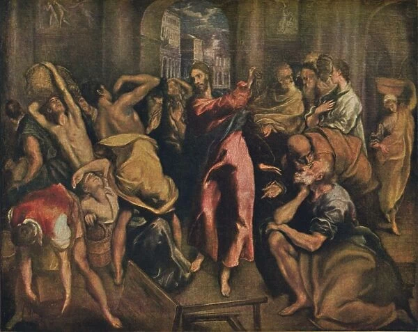 Die Tempelreinigung, (Christ Cleansing the Temple), c1570, (1938). Artist: El Greco