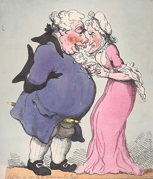 Doctor Convex and Lady Concave, November 20, 1802. November 20, 1802