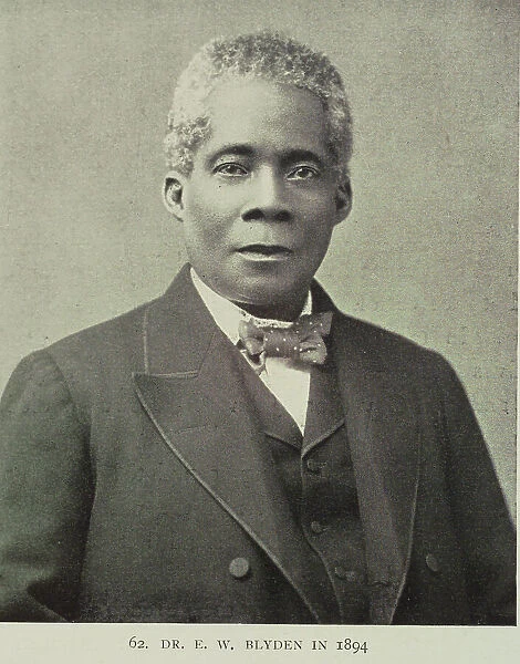 Dr. E. W. Blyden in 1894, 1906. Creator: Unknown
