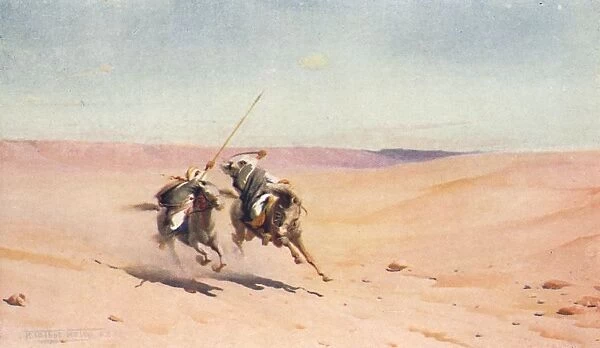 A Duel, c1880, (1904). Artist: Robert George Talbot Kelly