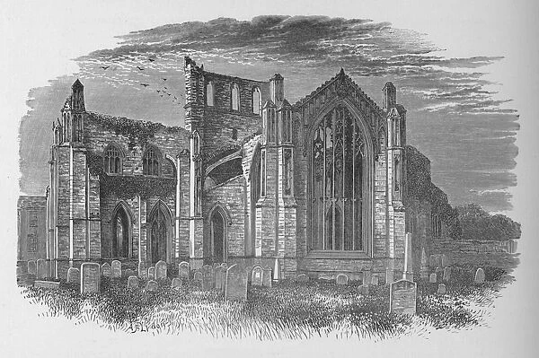 From the East, Melrose Abbey, c1880, (1897). Artist: Alexander Francis Lydon