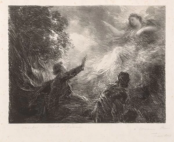 The Fairy of the Alps, 1873. Creator: Henri Fantin-Latour (French, 1836-1904)
