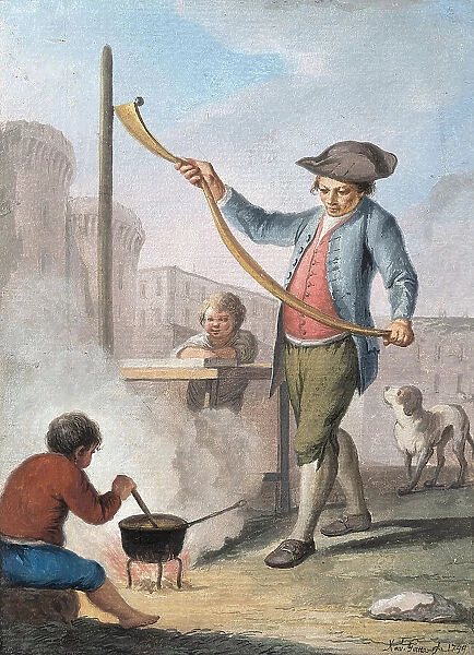Fanfelluccaro (candy seller), 1799. Creator: Della Gatta, Saverio (Xavier) (1758-1828)