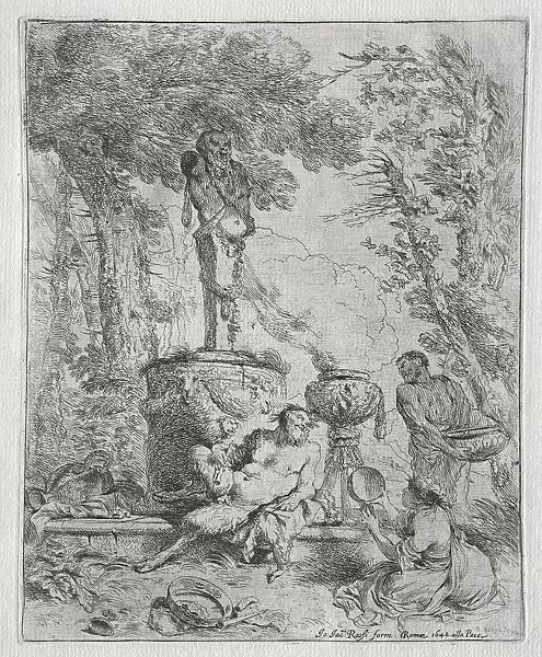 Fete of Pan, 1648. Creator: Giovanni Benedetto Castiglione (Italian, 1609-1664)