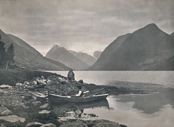 Fjaerlandsfjord, 1914. Creator: Unknown