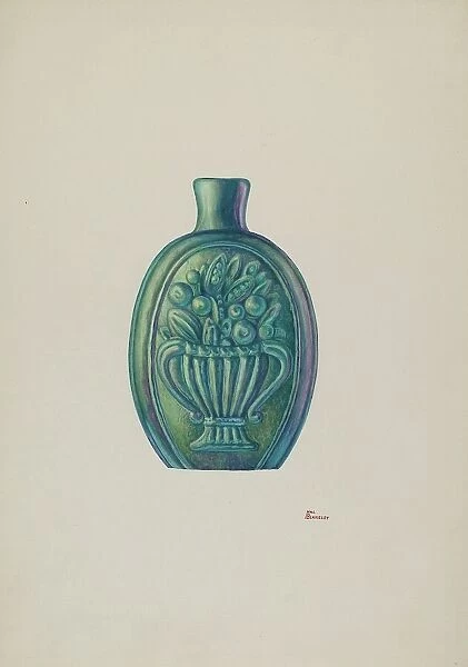 Flask, c. 1941. Creator: Hal Blakeley