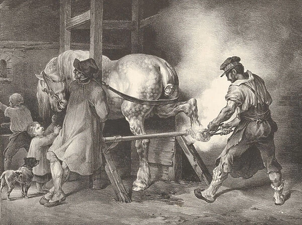The Flemish Farrier, 1822. Creator: Theodore Gericault