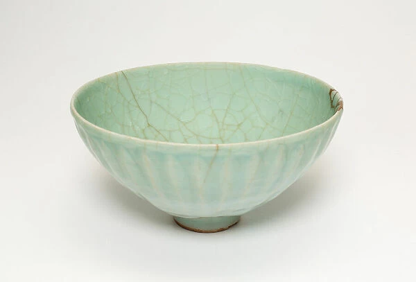 Fluted Bowl, Song dynasty (960-1279) or later. Creator: Unknown