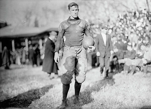 Football - Georgetown University Game, 1911. Creator: Harris & Ewing. Football - Georgetown University Game, 1911. Creator: Harris & Ewing