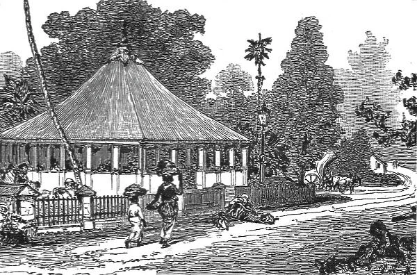 Free Rest House and Orchard for Poor Wayfarers in Morotto, 1891. Creator: LK van Dort