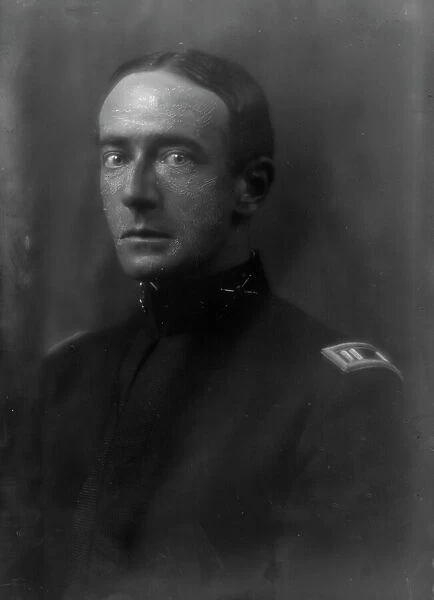 Furnival, Richard, Captain, portrait photograph, 1912 or 1913. Creator: Arnold Genthe