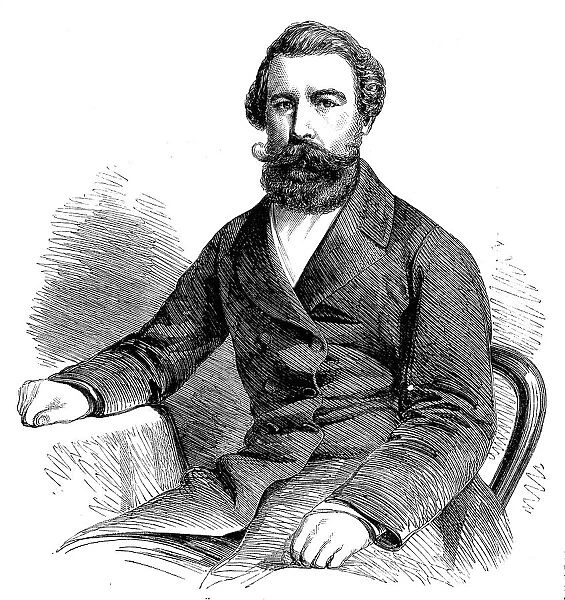 General Türr, Garibaldi's chief aide-de-camp, 1860. Creator: Unknown