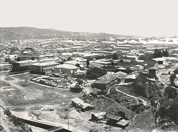 General view of the city, Valparaiso, Chile, 1895. Creator: Unknown