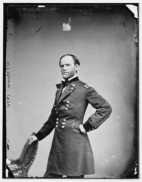 General William Tecumseh Sherman, US Army, 1869. Creator: Unknown