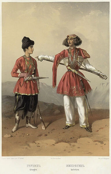 Georgian. Imeretin, 1862. Creator: Frants Taikhel