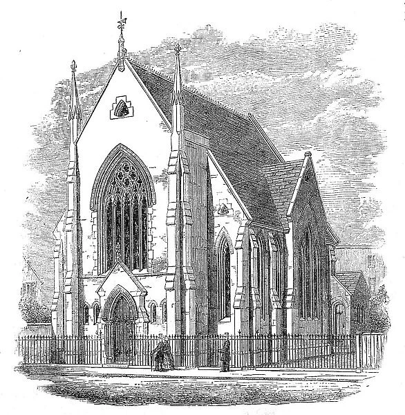 The German Evangelical Church, Halston-street, Lower-road, Islington, 1862. Creator: Unknown