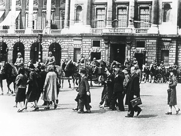 German troops in occupied Paris, June 1940