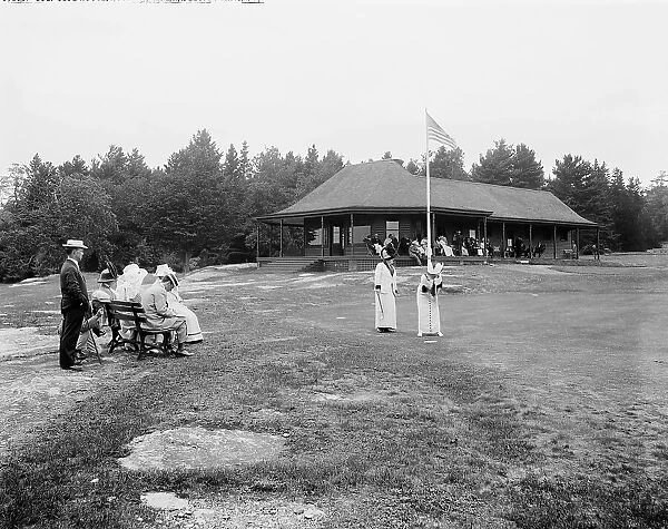 Golf club house, Hotel Champlain, Bluff Point, N.Y. c.between 1910 and 1920. Creator: Unknown