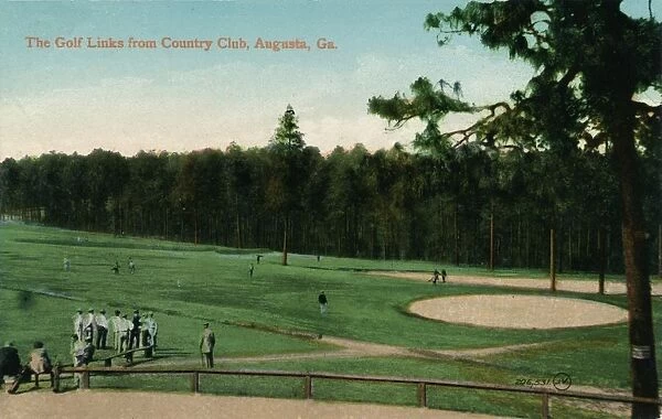 The Golf Links from Country Club, Augusta, Georgia, c1910