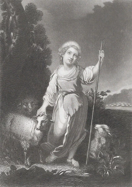 The Good Shepherd, 20th century. Creator: A. H. Ritchie