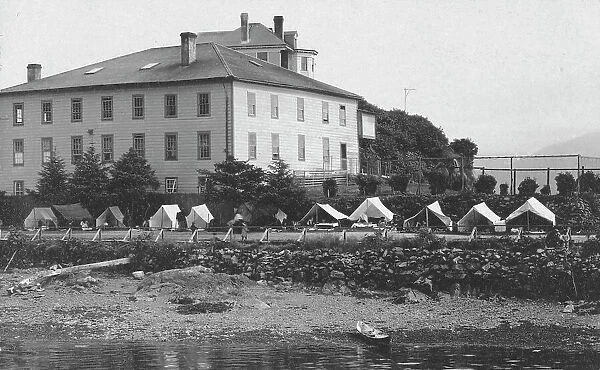 Government barracks, between c1900 and c1930. Creator: Unknown