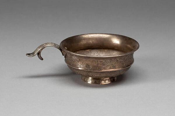 Handled Cup, Tang dynasty (A. D. 618-907), late 7th  /  first half of 8th century