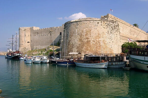 Harbour and castle, Kyrenia (Girne), North Cyprus