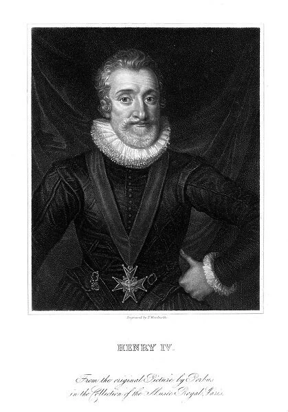 Henry IV, King of France, (19th century). Artist: Thomas A Woolnoth