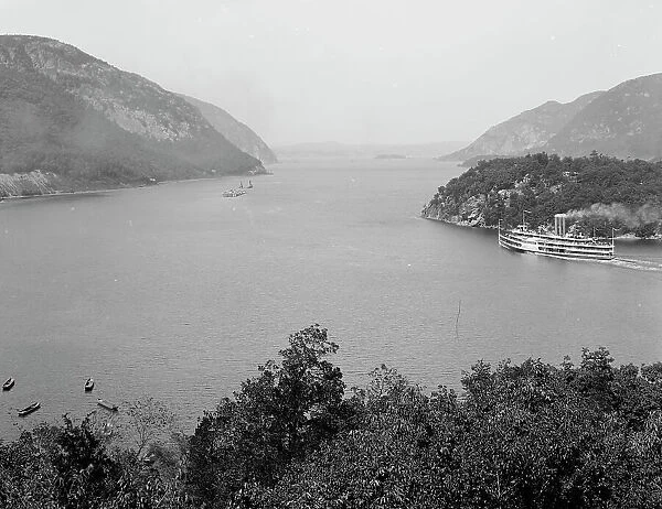 The Hudson River from Trophy Point, West Point, N.Y. between 1910 and 1920. Creator: Unknown