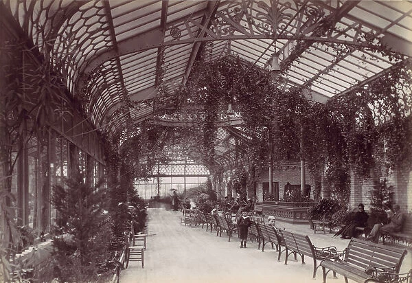 Ilfracombe, The Victorian Promenade, 1870s. Creator: Francis Bedford