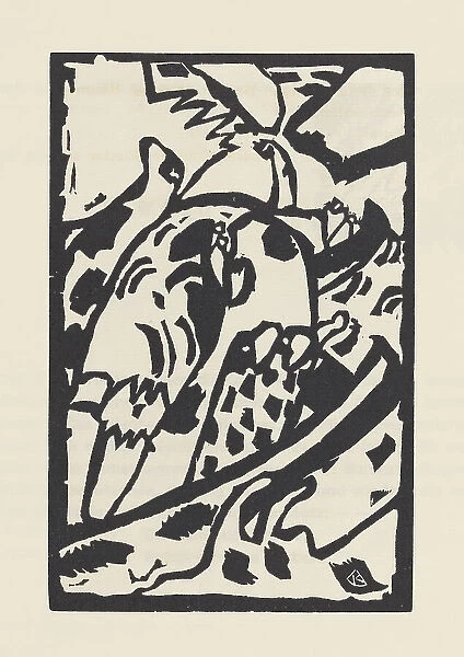Improvisation 7. From Klänge (Sounds), 1913. Creator: Kandinsky, Wassily Vasilyevich (1866-1944)