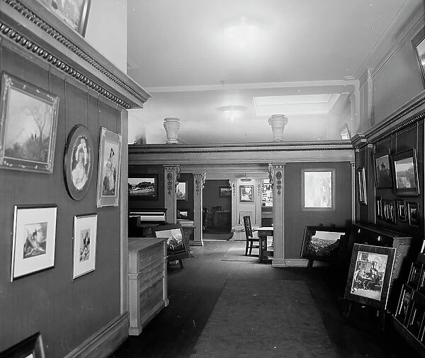 Interior of Detroit Photographic Company, 229 Fifth Avenue, New York City, between 1900 and 1910. Creator: William H. Jackson