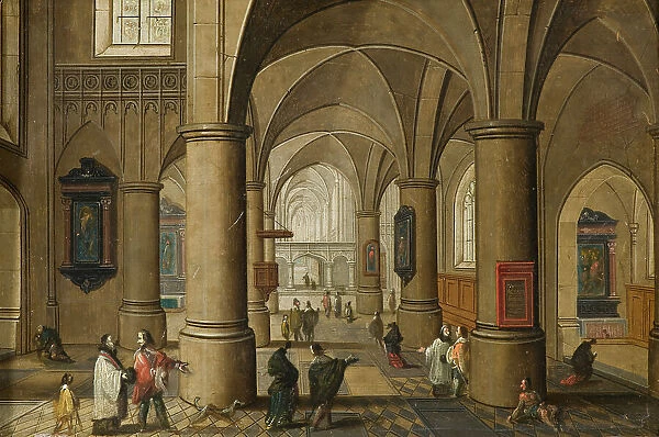Interior of a Gothic Church. Creator: Pieter Neefs