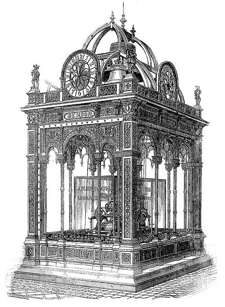 The International Exhibition: Mr. Benson's Trophy, 1862. Creator: Unknown