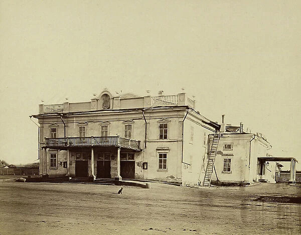 Irkutsk Theatre, 1880-1889. Creator: Peter Adamovich Milevskiy