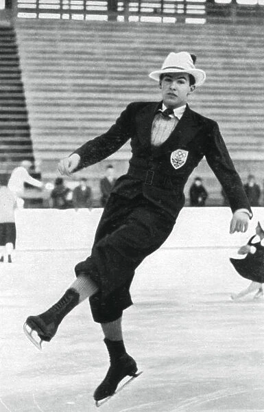 Jack Dunn, British figure skater, Winter Olympics, Garmisch-Partenkirchen, Germany, 1936