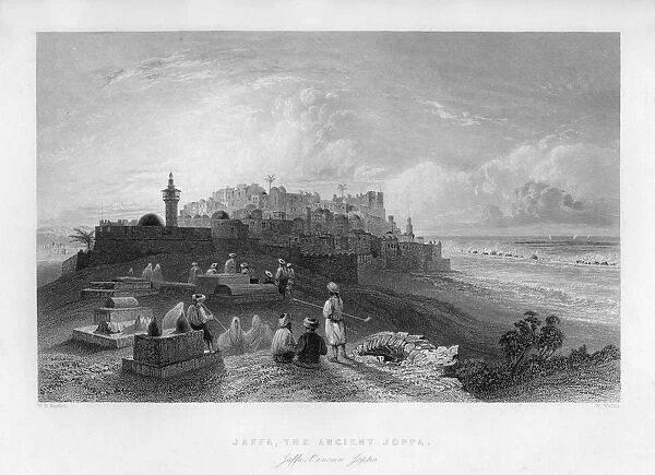 Jaffa, the ancient Joppa, Palestine (Israel), 1841. Artist: W Wallis
