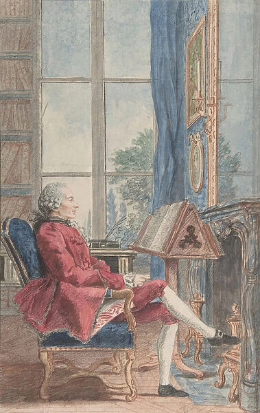 Jean-Pierre de Bougainville, 1760. Creator: Louis de Carmontelle