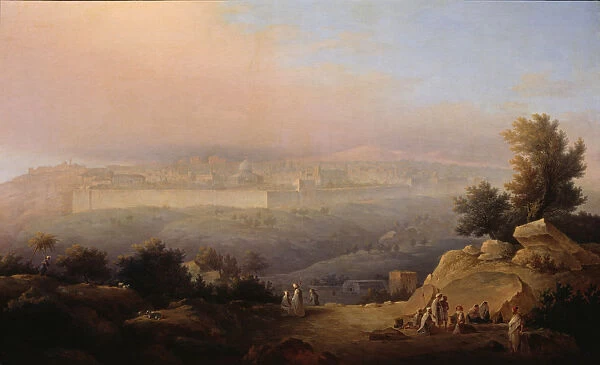 Jerusalem, 1849. Artist: Vorobyev, Maxim Nikiphorovich (1787-1855)
