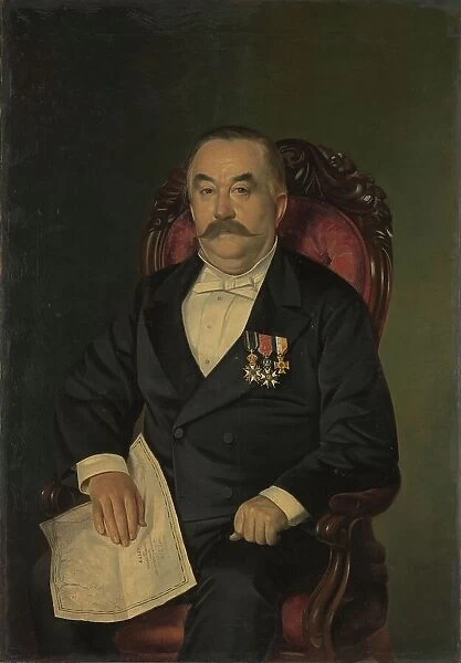 Johan François Adriaan Cateau van Rosevelt... 1885. Creator: Lovera