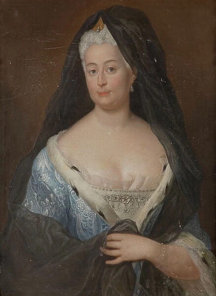 Johanna Charlotta, 1682-1750, Princess of Anhalt-Dessau, Margravine of Brandenburg, 1724. Creator: Anon