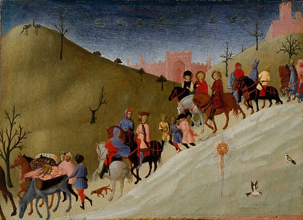 The Journey of the Magi, ca. 1433-35. Creator: Sassetta