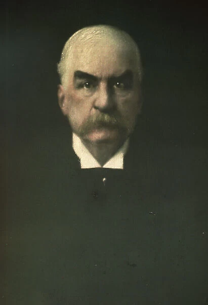 J.P. Morgan, between 1911 and 1913. Creator: Arnold Genthe
