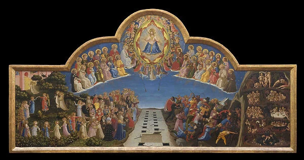 The Last Judgment, ca 1432. Creator: Angelico, Fra Giovanni, da Fiesole (ca. 1400-1455)
