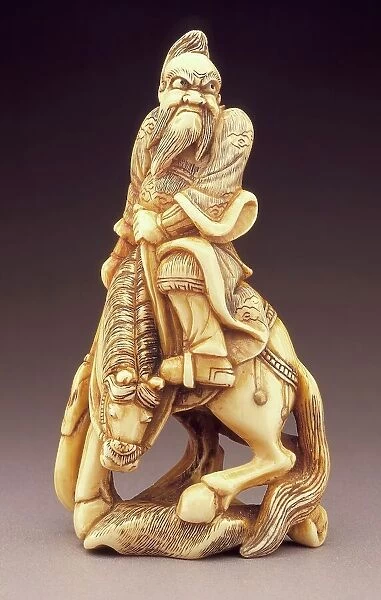 Kan'u Mounted, 18th century. Creator: Unknown