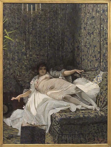 La femme de Claude (Die Ehebrecherin), 1877. Creator: Mosso, Francesco (1848-1877)