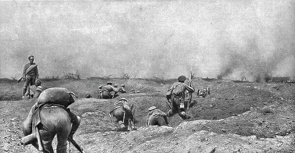 La Supreme Offensive Russe; Le 1st juillet 1917, a Ouest de Tarnopol, au nord du secteur... 1917. Creator: Unknown