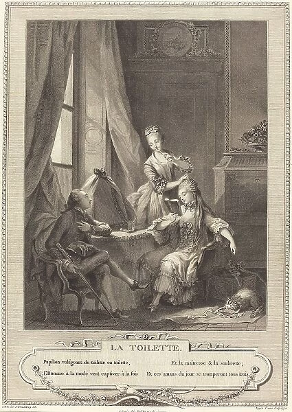 La toilette, 1774. Creator: Nicolas-Joseph Voyez